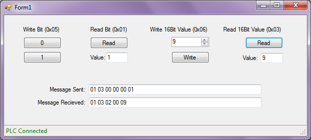 Legacy Velocio Modbus C# example application